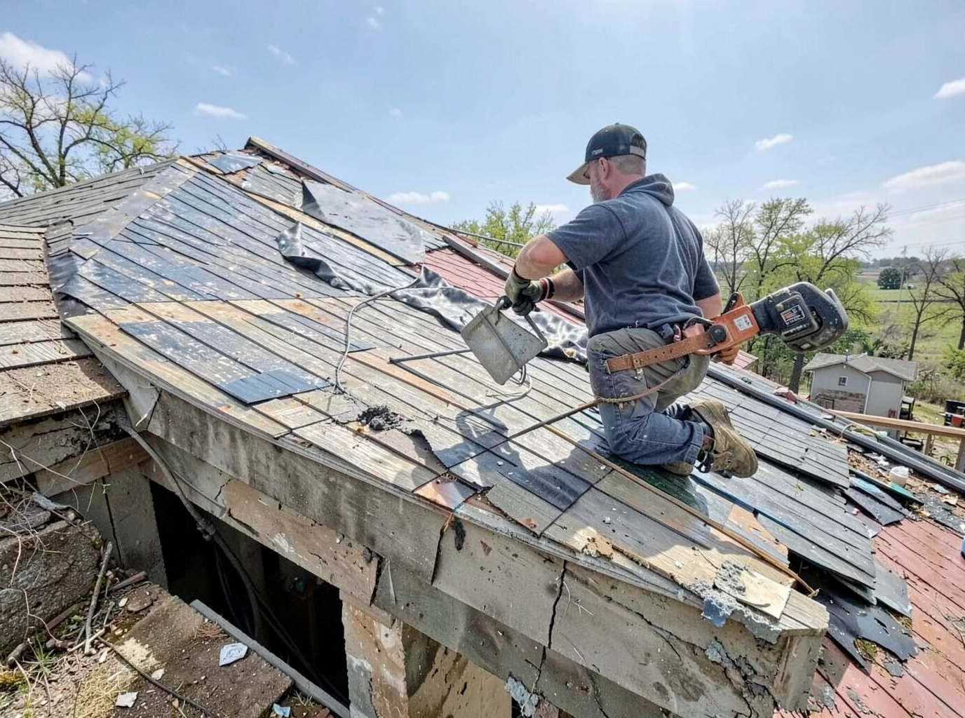 roofing contractor in Grandfield, OK